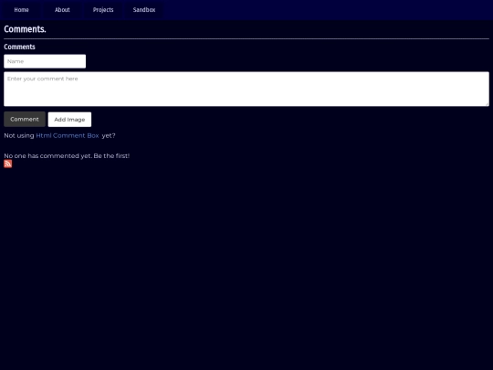commenttest screenshot