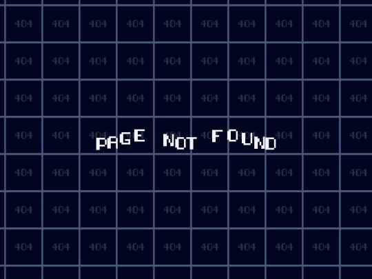 not_found screenshot