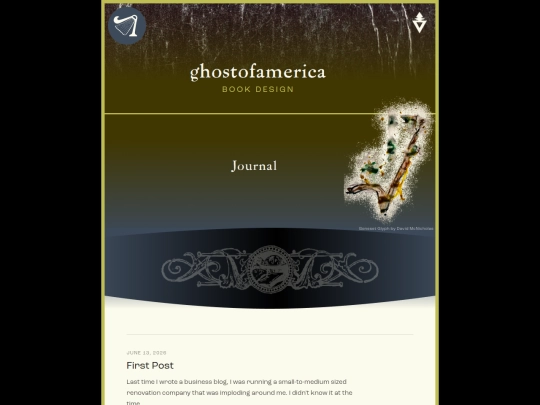 blog screenshot