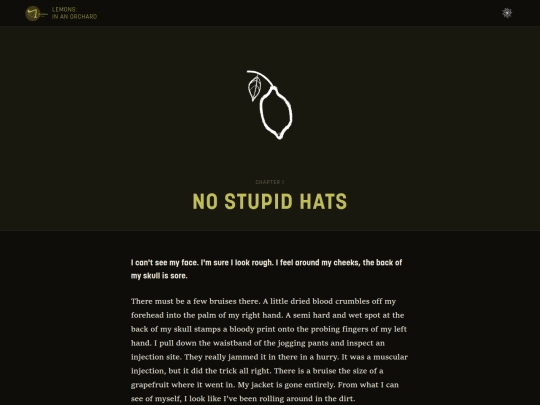 books/lemons-in-an-orchard/chapter-1 screenshot