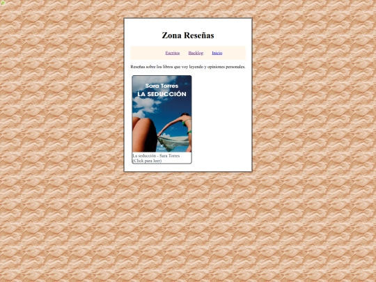 lectura/resenas screenshot