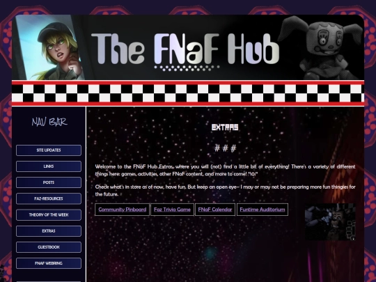 Extras screenshot