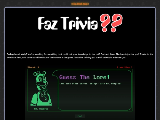 GuessTheLORE screenshot