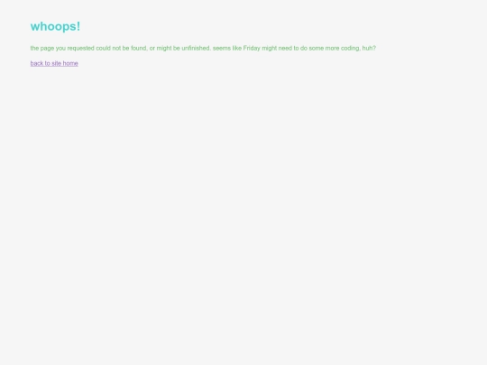 not_found screenshot