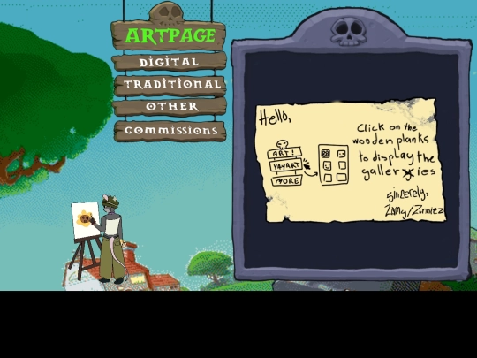 gallery/artpage screenshot
