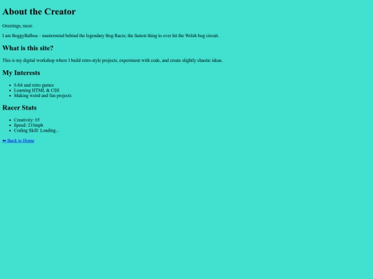 aboutme screenshot
