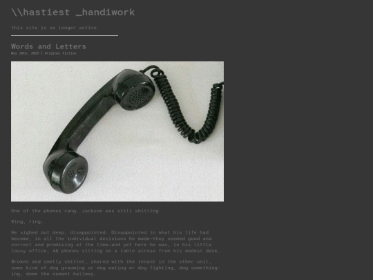 posts/Words_and_Letters_2025_May_10 screenshot