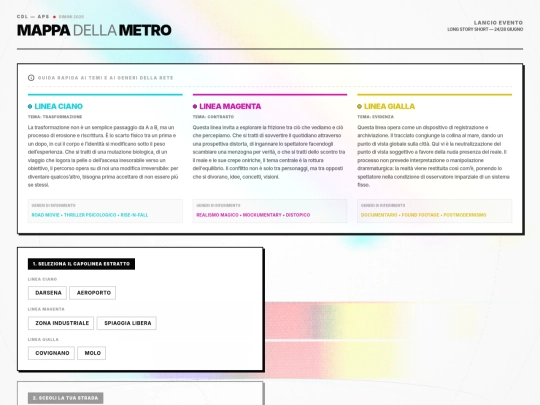 cornicenarrativa screenshot