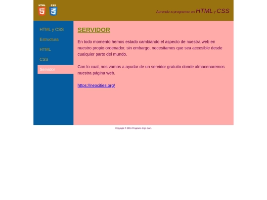 servidor screenshot
