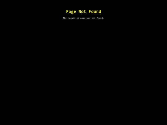 not_found screenshot