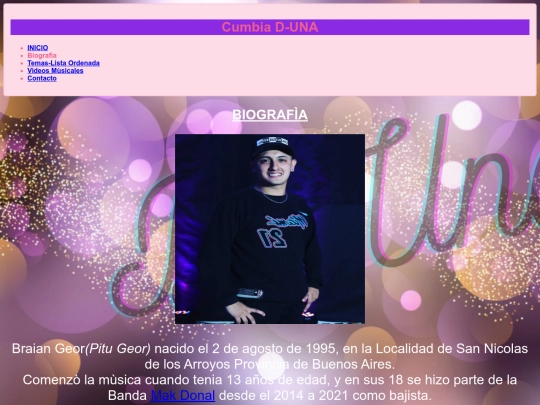 FINAL/biog screenshot