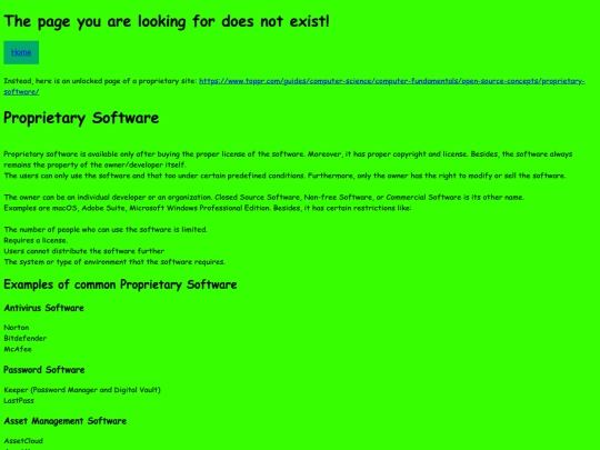 not_found screenshot