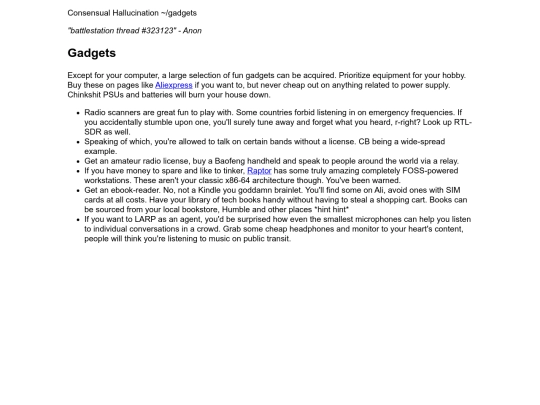 gadgets screenshot