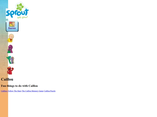 Caillou screenshot