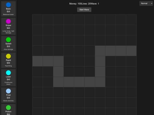 towerdefense screenshot