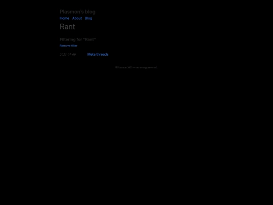 tags/rant screenshot