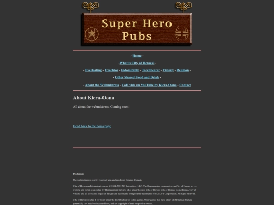 About-Kiera-Oona/About-main screenshot