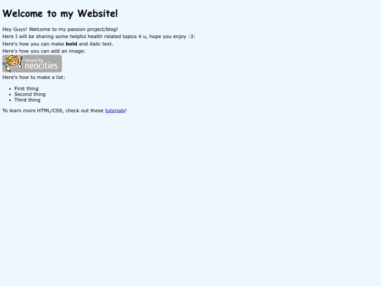 index screenshot