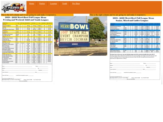Leagues screenshot