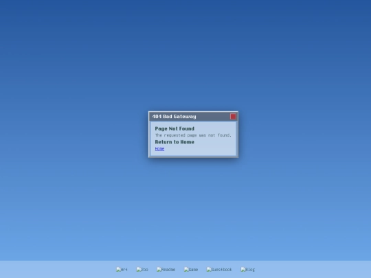 not_found screenshot