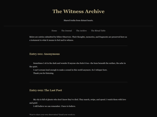 archive screenshot