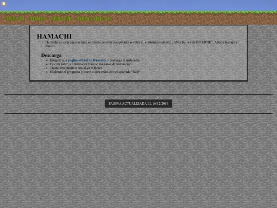 es/minecraft/descargar_hamachi screenshot