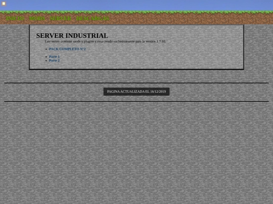 es/minecraft/server2 screenshot