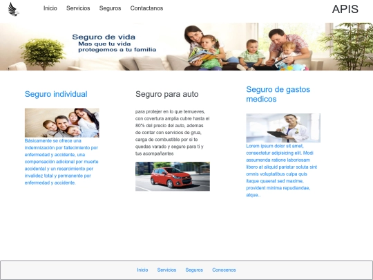 seguros/home screenshot