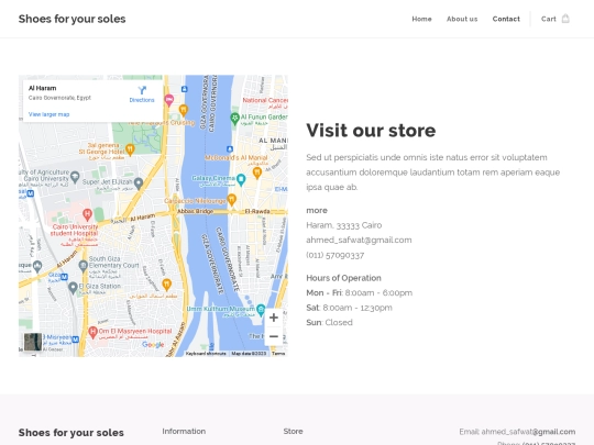 contact screenshot