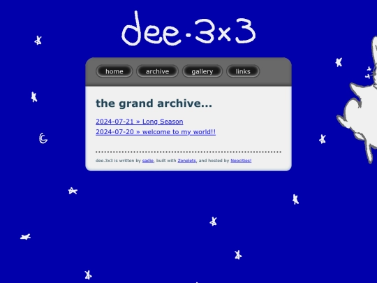 deedot3x3/archive screenshot