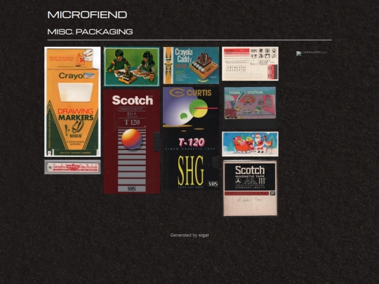 microfiend/Misc. Packaging screenshot