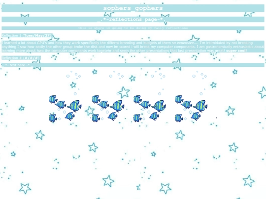 Reflections screenshot