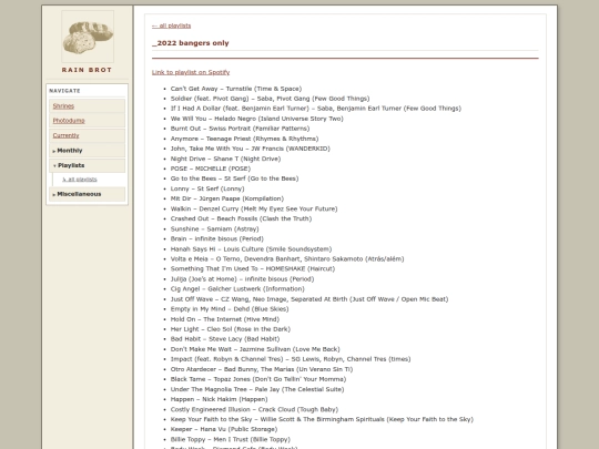playlists/_2022-bangers screenshot