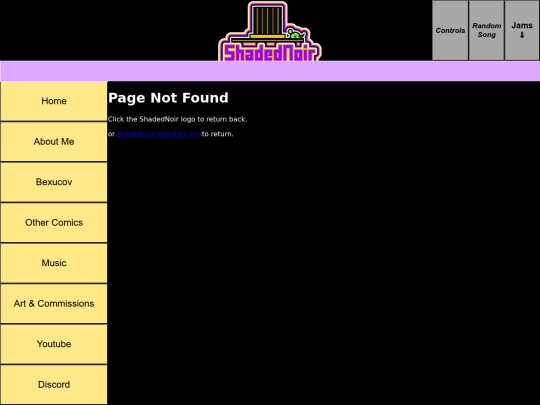 not_found screenshot