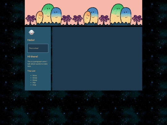 sadgrllayout screenshot