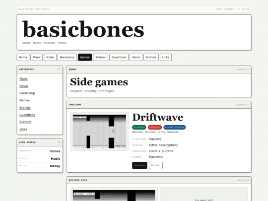 games screenshot