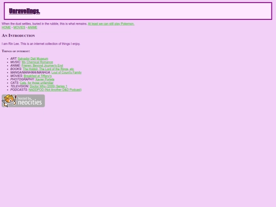 index screenshot