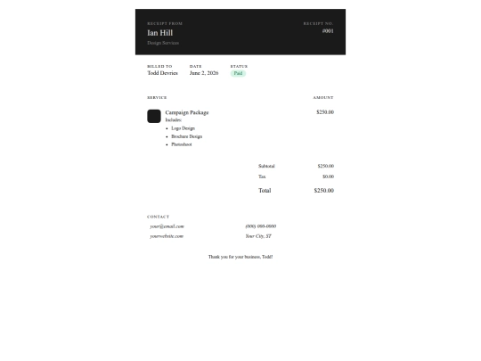 design_receipt_ian_hill screenshot