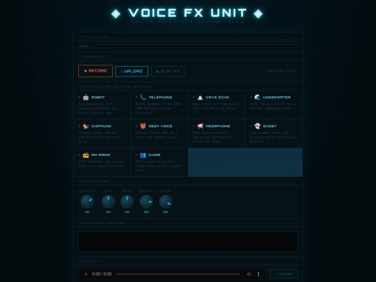 voice screenshot