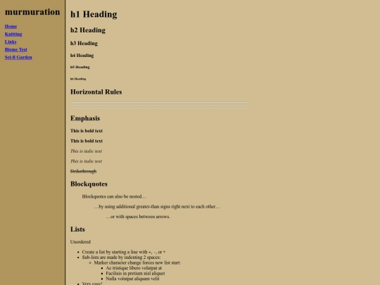 style screenshot