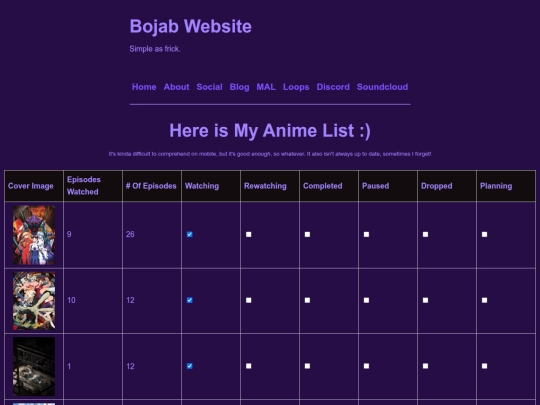 mal screenshot