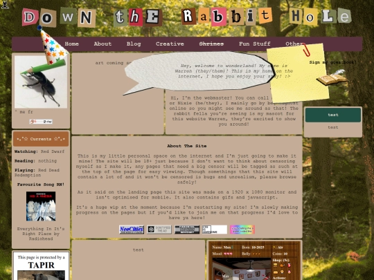 home screenshot