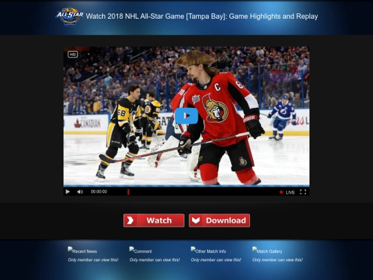 NHL-Allstar screenshot