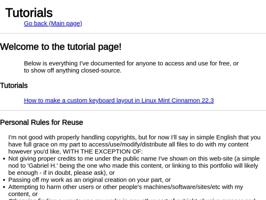 tutorials screenshot
