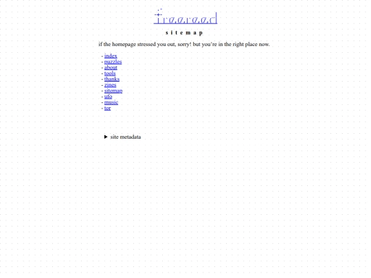 sitemap screenshot