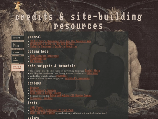 about/credits screenshot