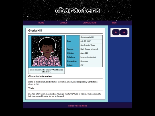 characters/gloria screenshot