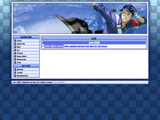 blog screenshot
