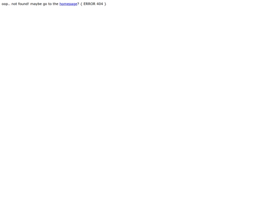 not_found screenshot