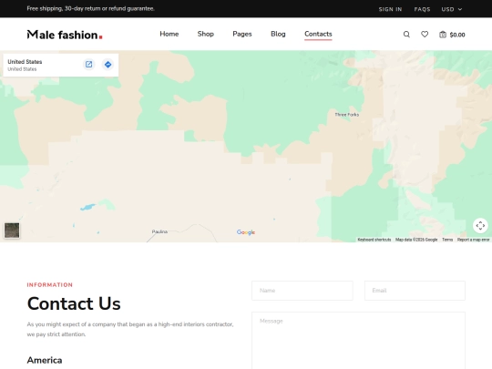 contact screenshot